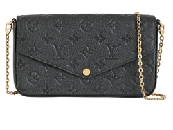 Félicie Pochette, Leather, Mono Empreinte, NFC, DB/B, 3*